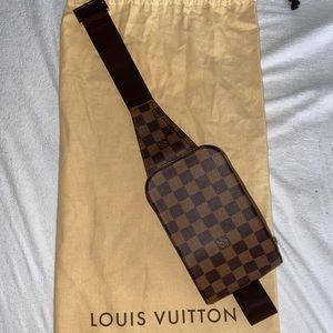 Louis Vuitton Damier Geronimos shoulder body bag